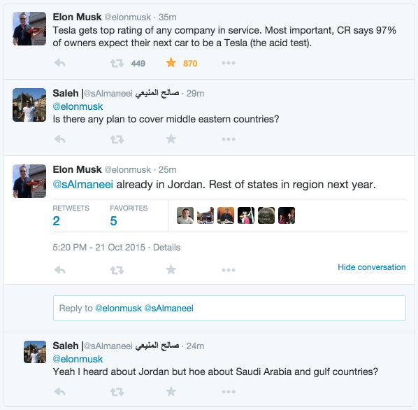 Tweets with replies by Elon Musk (@elonmusk) | Twitter 2015-10-21 18-45-49