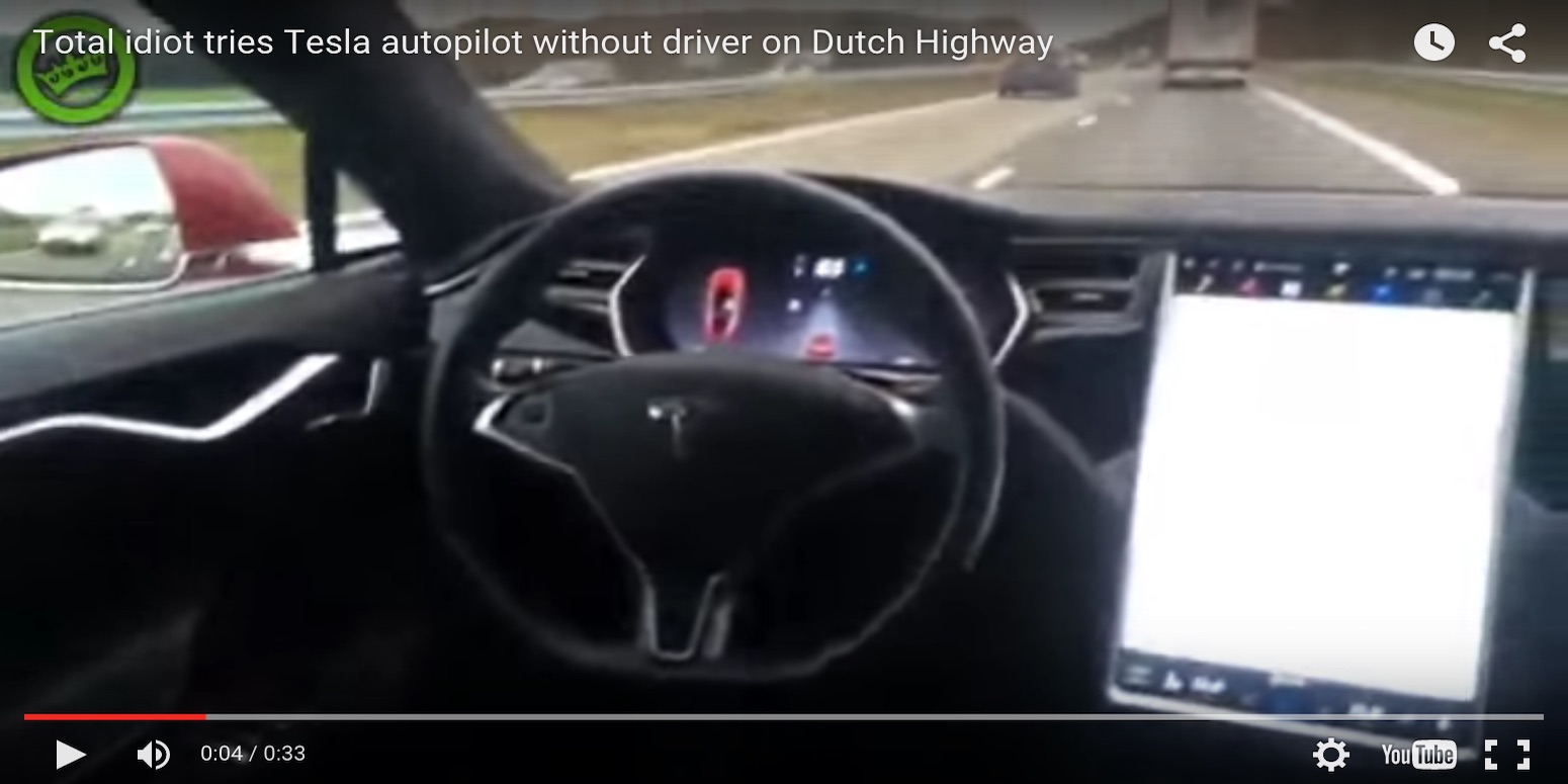 Driverless-Tesla-Model S