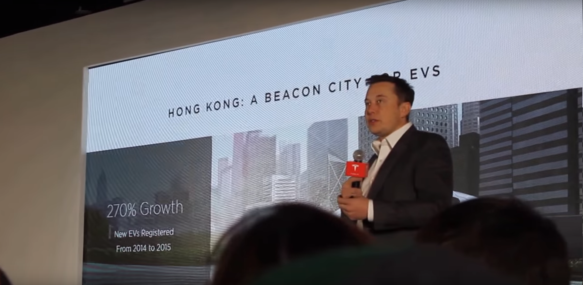 Elon Musk hong kong event