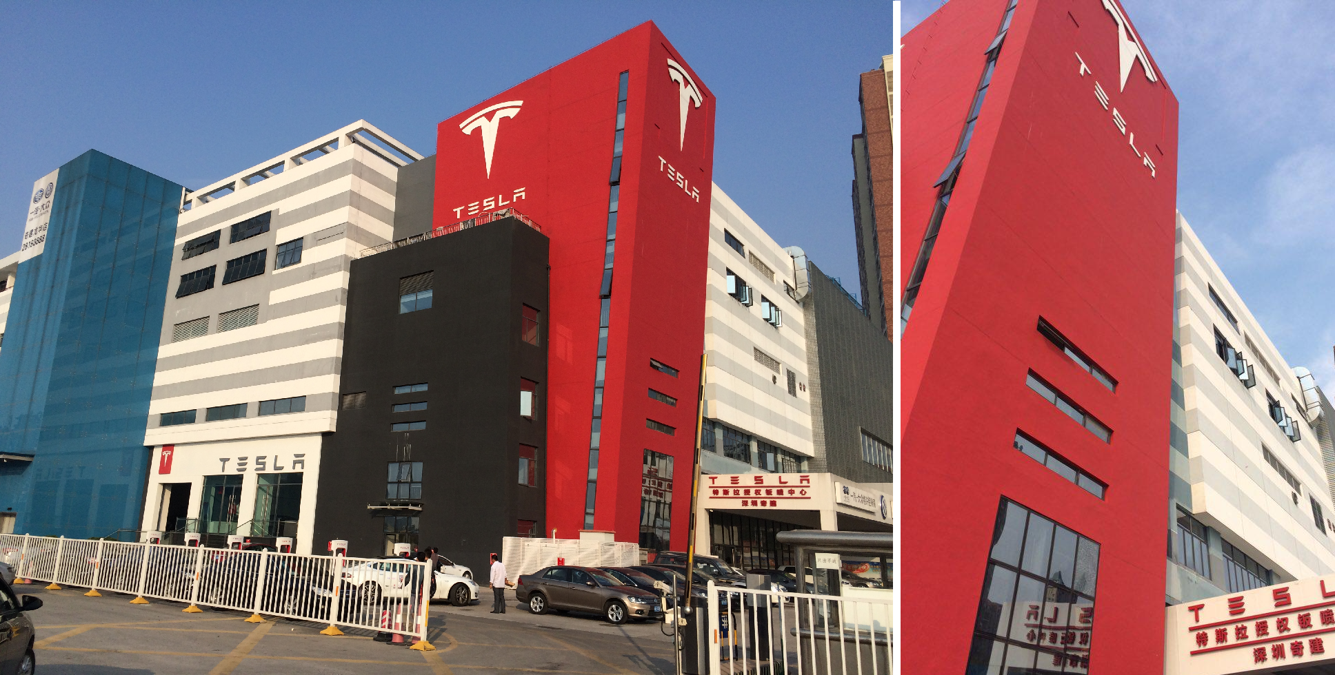 Tesla store Shenzhen