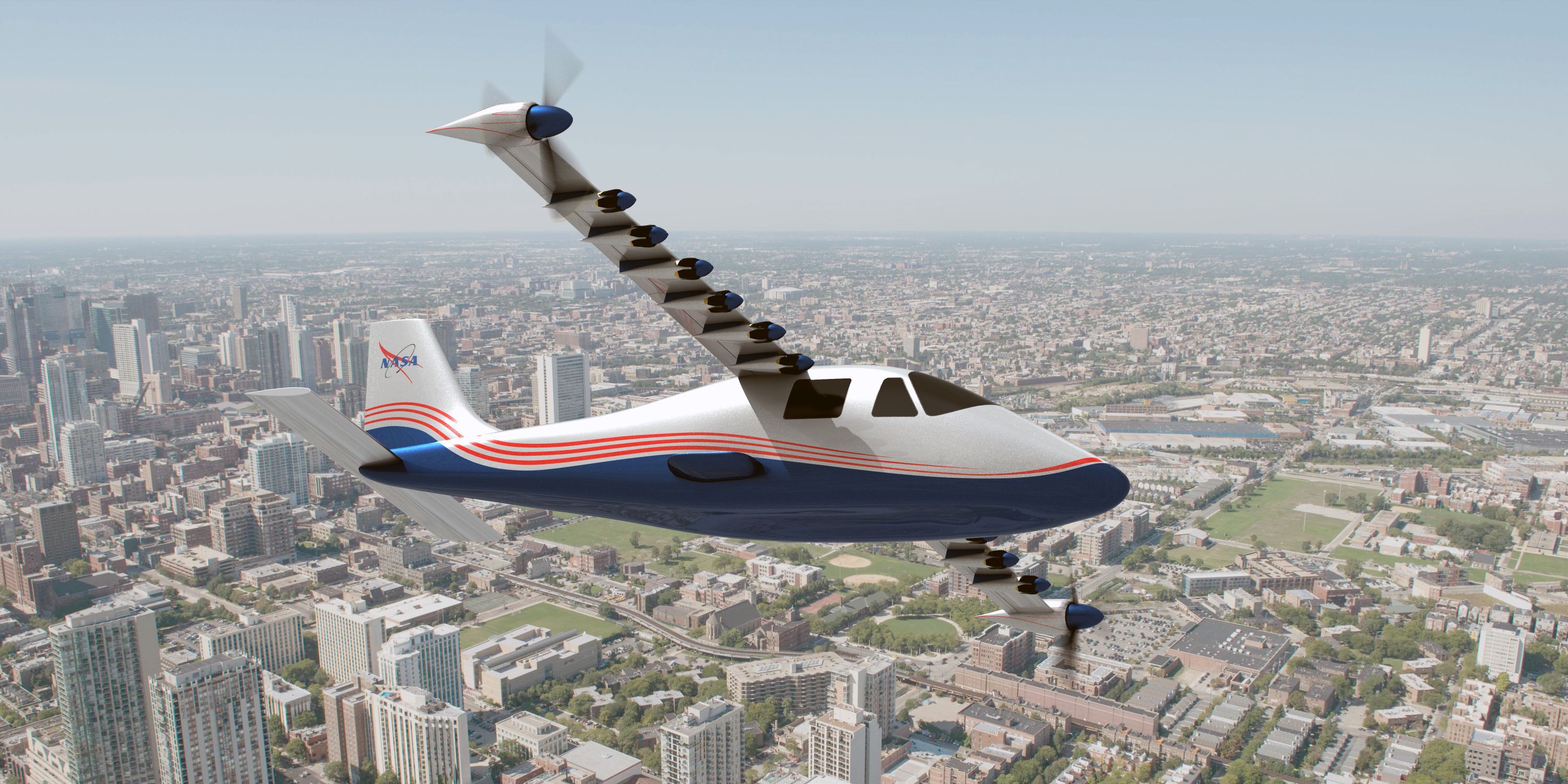 nasa-electric plane