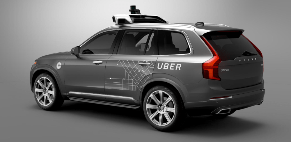 uber self-driving volvo