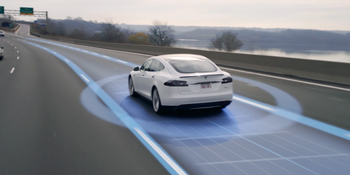 Tesla Automatic driving Autopilot