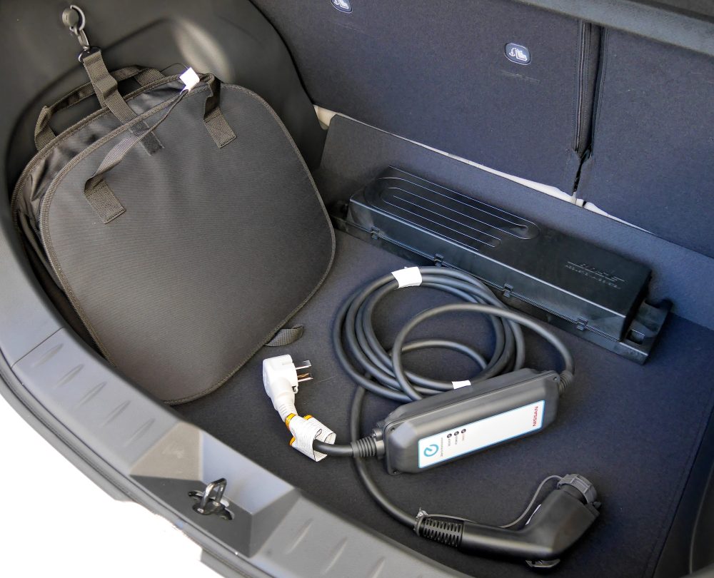 Nissan Leaf Plus portable charging cable