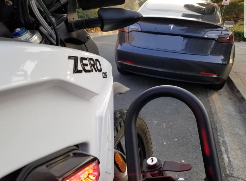zero police bike tesla
