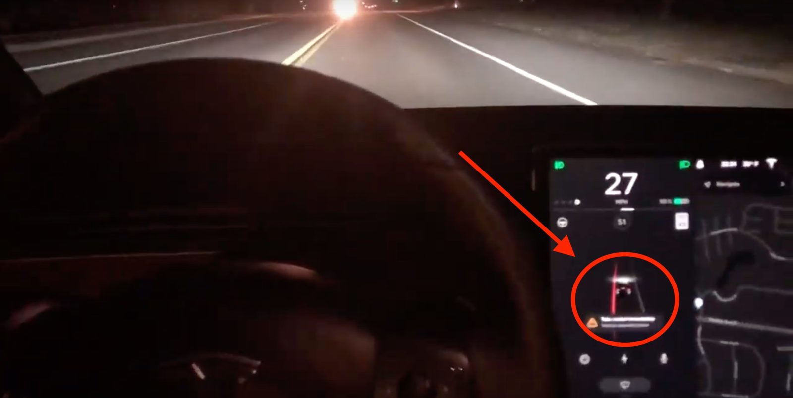 Tesla Autopilot safety feature