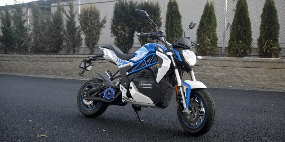 CSC city slicker electric motorcycle