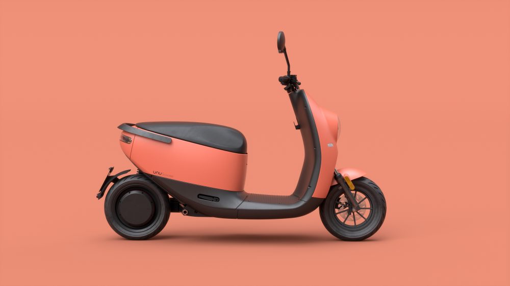 unu electric scooter