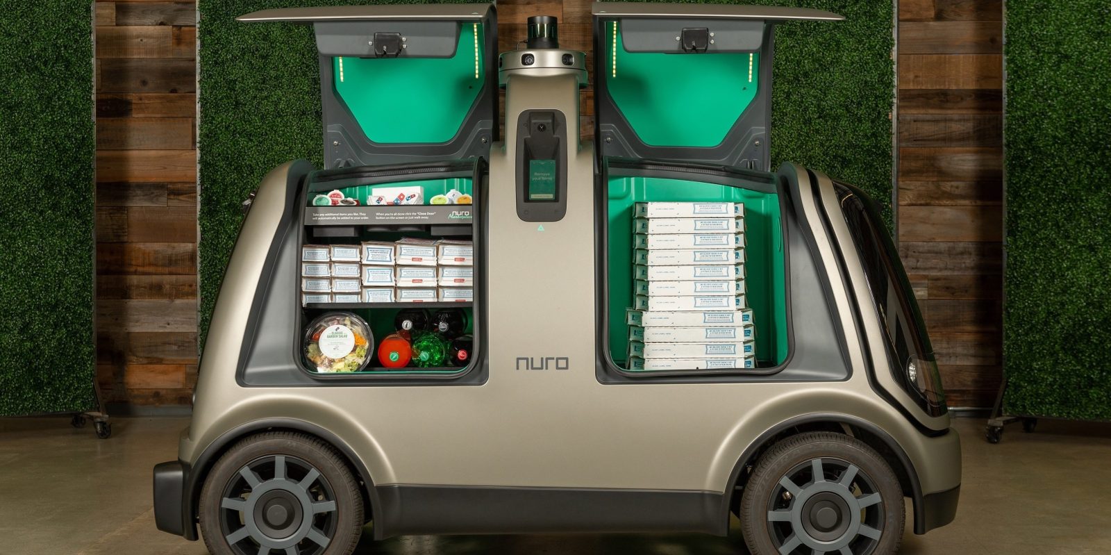 Nuro's autonomous R2 vehicle will deliver Domino's pizza to Houston customers this year