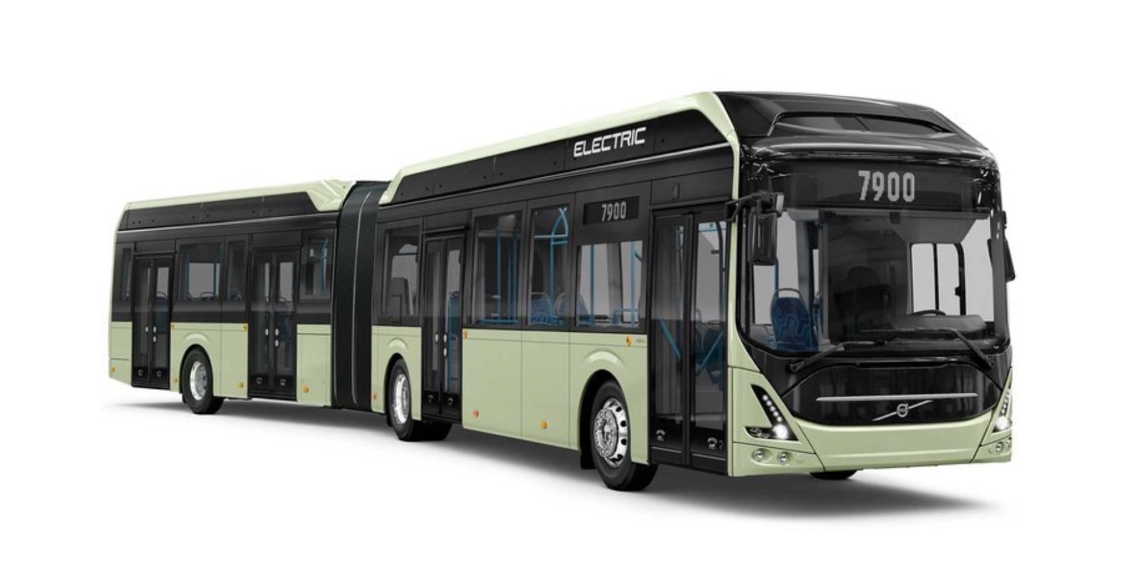 Volvo electric articulated bus