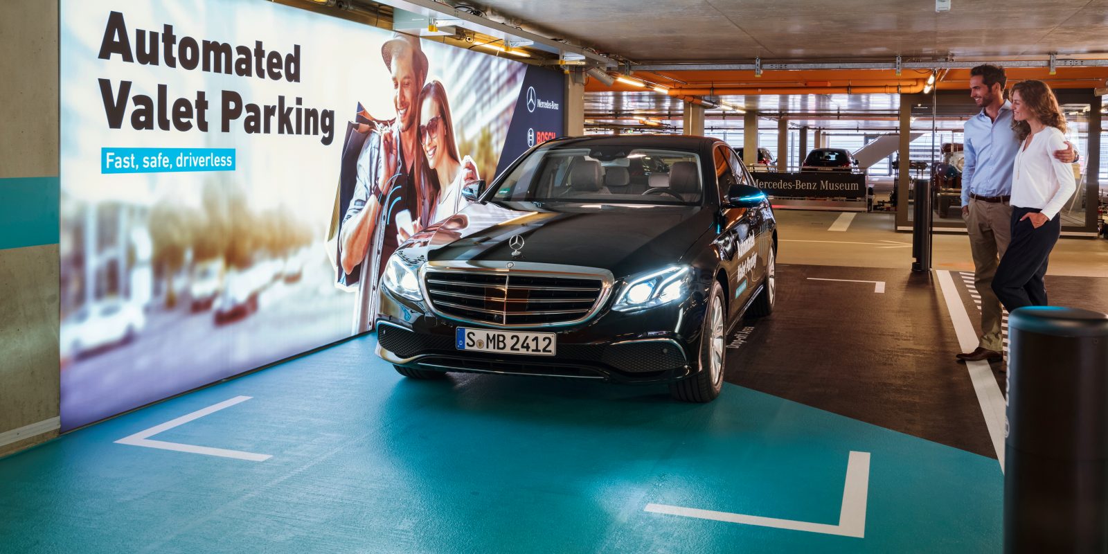 Daimler and Bosch launch driverless valet service