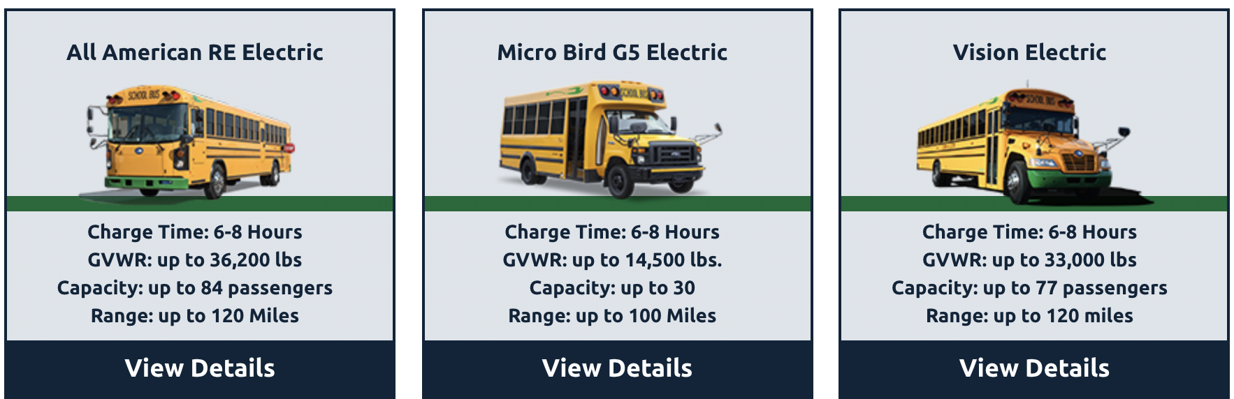 blue bird electric school bus