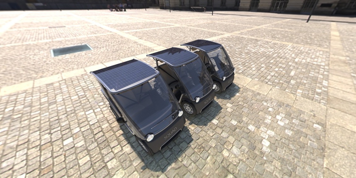 squad solar car