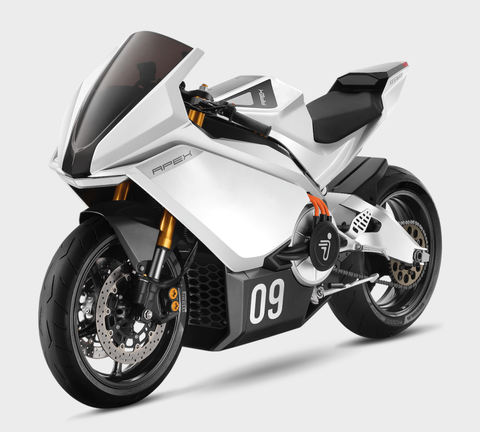 ninebot apex electric motorcycle