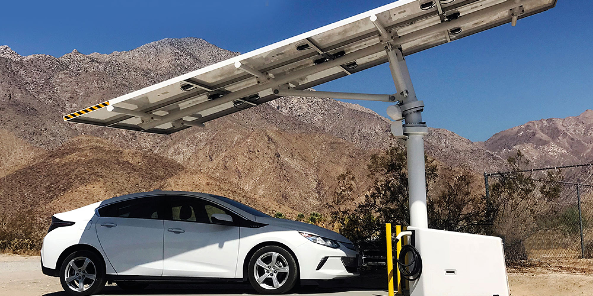 Envision off-grid solar EV charging