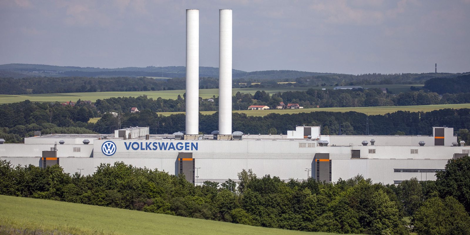 VW plant in Zwickau, Germany
