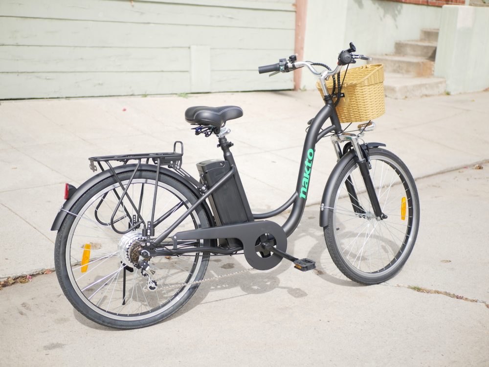 nakto 26" electric cargo bike e-bike