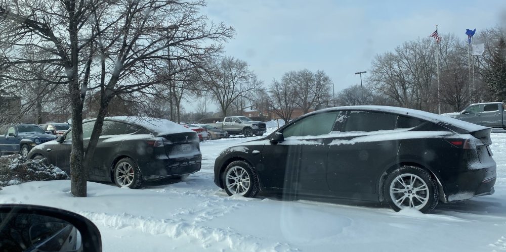 Tesla range cold