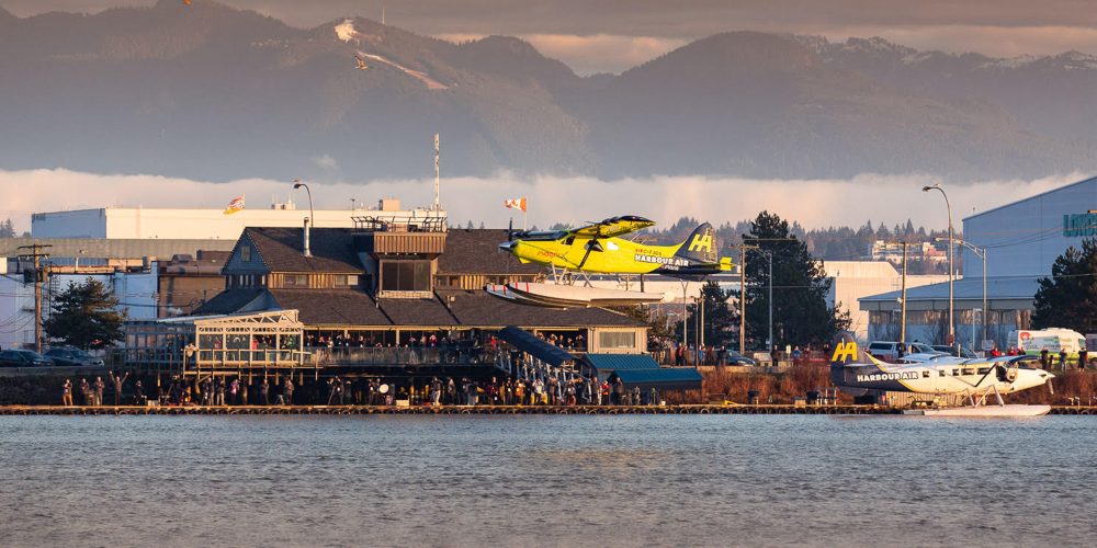 Harbour Air electric airplane