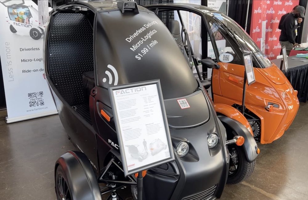 Faction Arcimoto at micromobility america