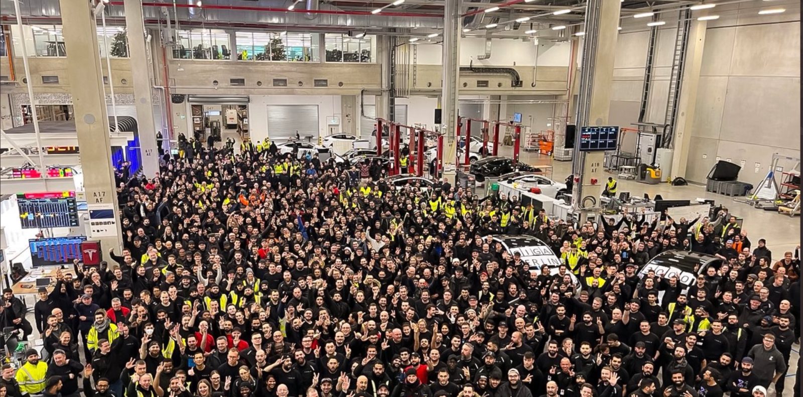 Tesla Gigafactory Berlin 3,000