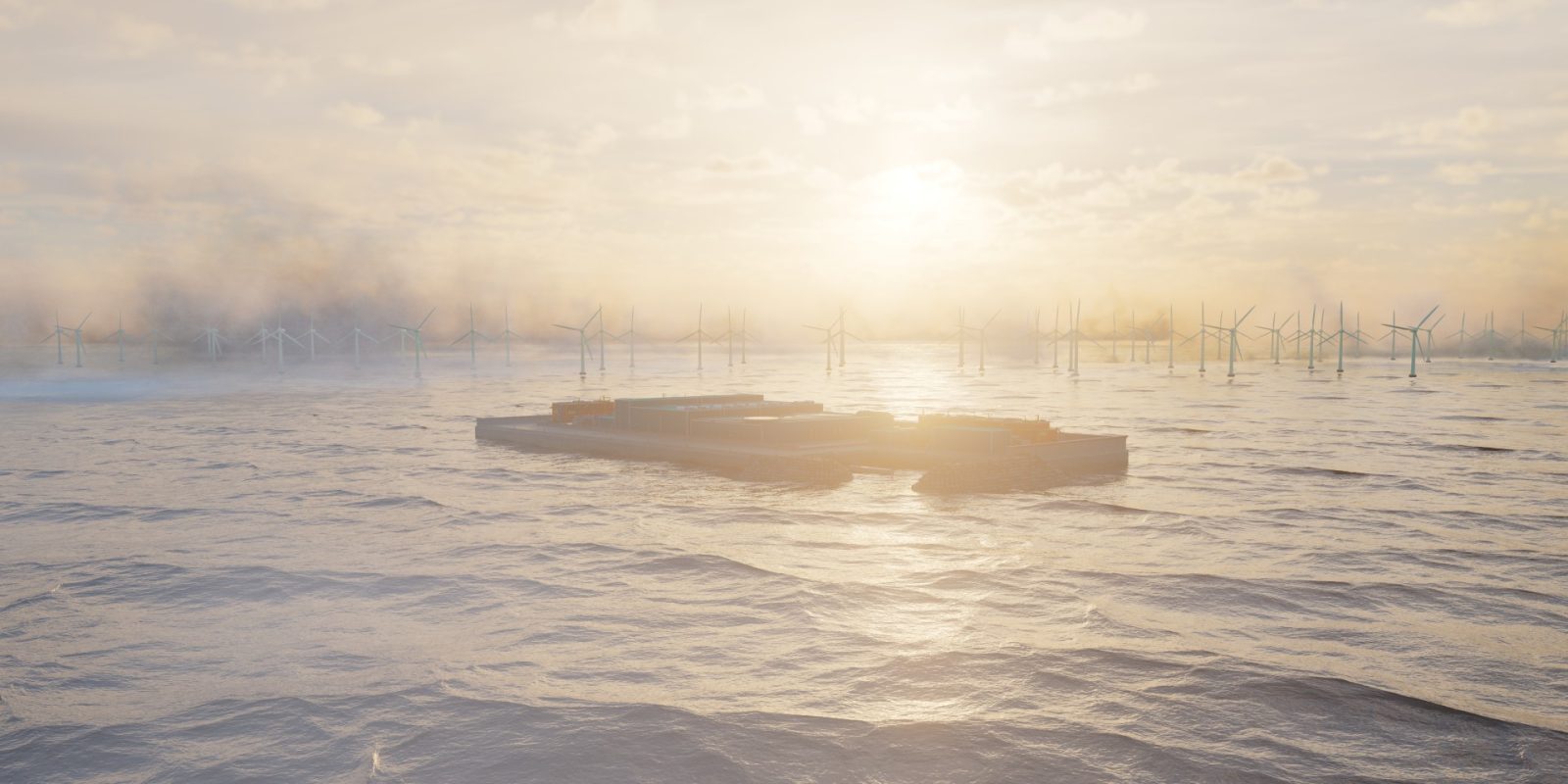 world's first artificial energy island