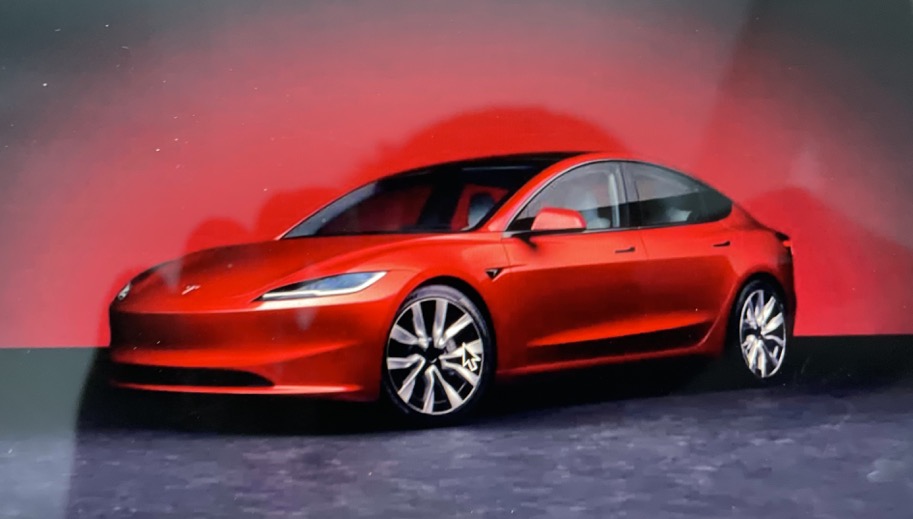 Updated Tesla MOdel 3