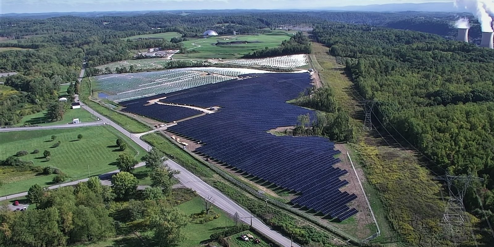 West Virginia solar farms